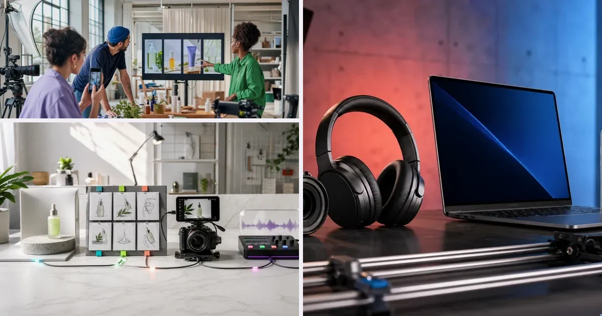 Product video guidance by category.