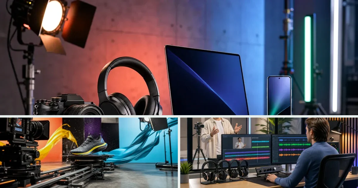 Eight formats. One product. More angles.